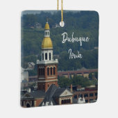 アイオワシティビュークリスマスセラミックオーナメント セラミックオーナメント (右)