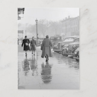 アイオワシティメイン通り ポストカード