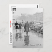 アイオワシティメイン通り ポストカード (正面/裏面)