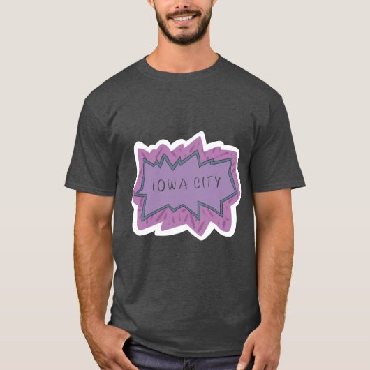 アイオワシティ・ラグラッツ Tシャツ (正面)