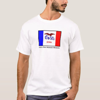 アイオワデモインLDSの代表団のTシャツ Tシャツ