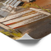 アイオワファームルスジーグラアアメリ素朴カーナアート ポスター (角)