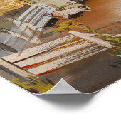 アイオワファームルスジーグラアアメリ素朴カーナアート ポスター (角)