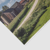 アイオワファーム、トウモロコシ畑と穀物ビン 薄葉紙 (詳細)