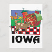アイオワファーム ポストカード (正面)