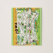 アイオワマップパズル ジグソーパズル (縦)