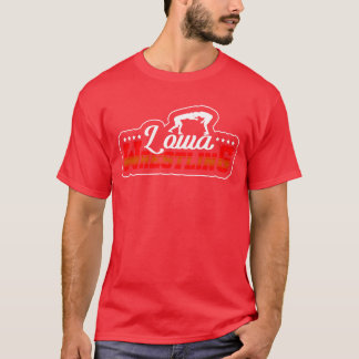 アイオワレスリングアメリカンコンバットスポーツレスラー ファミリー Tシャツ