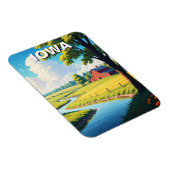 アイオワレッドバーン マグネット (右側)