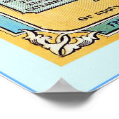 アイオワ州とネブラスカ州の～ヴィンテージランドセール広告ズの。 ポスター (角)