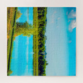 アイオワ州のグランディ湖が大好き。 ジグソーパズル (横)