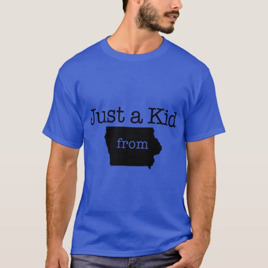 アイオワ州の子どもたち Tシャツ (正面)