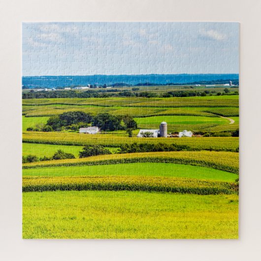 アイオワ州の農場が大好き。 ジグソーパズル (縦)