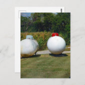 アイオワ州の2つのプロパンタンク ポストカード (正面/裏面)