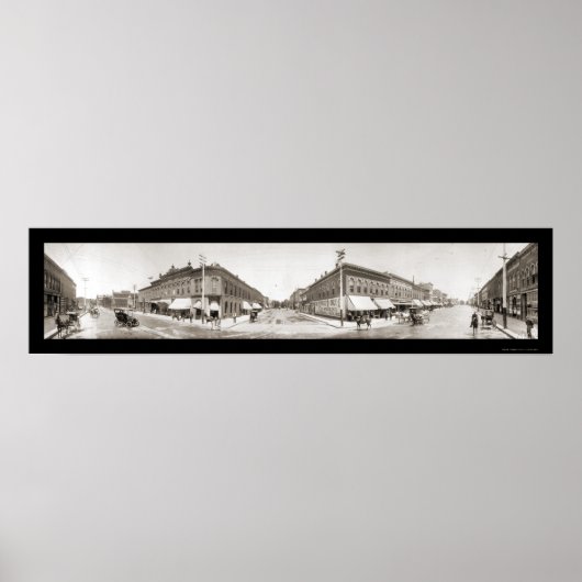 アイオワ州インディペンデンス写真1909 ポスター (正面)