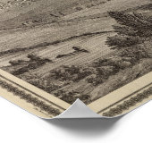 アイオワ州ウィンネシェークCo.デコラ ポスター (角)