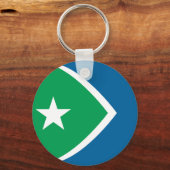 アイオワ州シダーラピッド州旗 キーホルダー (裏面)