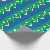 アイオワ州シダーラピッド州旗 ラッピングペーパー (角)