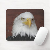 アイオワ州ダブケで撮影したワシの写真 マウスパッド (マウス)