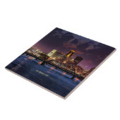 アイオワ州デモインの街並 タイル (側面)