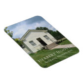 アイオワ州ハーバート・フーバー幼少期の校舎 マグネット (右側)