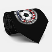 アイオワ州世代Xアメリカンサッカー ネクタイ (ロール)