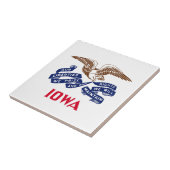 アイオワ州国旗 タイル (側面)