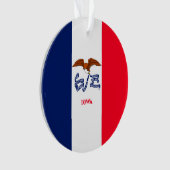 アイオワ州旗デザイン オーナメント (正面)