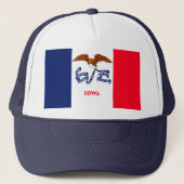 アイオワ州旗デザイン キャップ (正面)