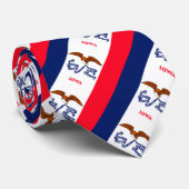 アイオワ州旗デザイン ネクタイ (ロール)