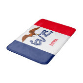 アイオワ州旗デザイン バスマット (アングル)