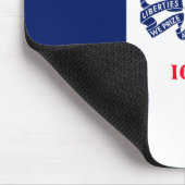 アイオワ州旗デザイン マウスパッド (コーナー)