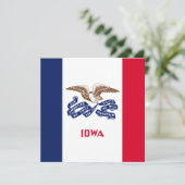 アイオワ州旗 カード (スタンド正面)