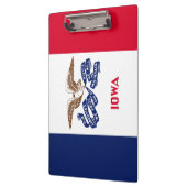 アイオワ州旗 クリップボード (左)