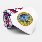 アイオワ州旗・シールアイオワ州旗 ネクタイ (ロール)