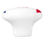 アイオワ州旗 セラミックノブ (側面)