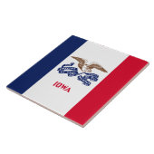 アイオワ州旗 タイル (側面)