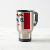 アイオワ州旗 トラベルマグ (正面右)