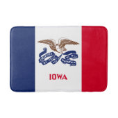 アイオワ州旗 バスマット (正面)