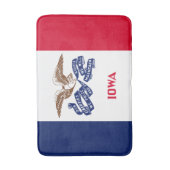 アイオワ州旗 バスマット (正面縦)