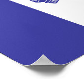 アイオワ州旗 ポスター (角)