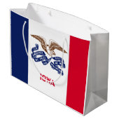 アイオワ州旗 ラージペーパーバッグ (裏面アングル)