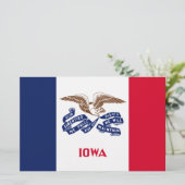 アイオワ州旗 便箋 (スタンド正面)