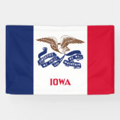 アイオワ州旗 横断幕 (横)