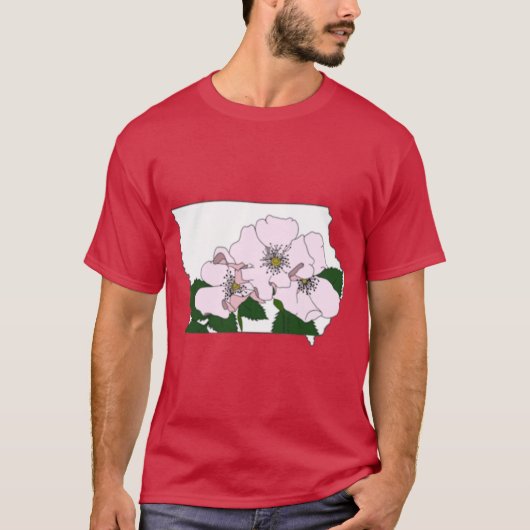 アイオワ州花 Tシャツ (正面)