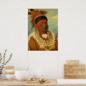 アイオワ州長官のホワイトクラウド ポスター (キッチン)