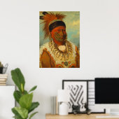 アイオワ州長官のホワイトクラウド ポスター (ホームオフィス)