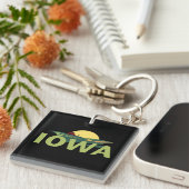 アイオワ州(アメリカ) キーホルダー (正面右)