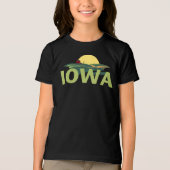 アイオワ州（アメリカ） トライブレンドＴシャツ (正面)