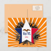 アイオワ星 ポストカード (正面/裏面)