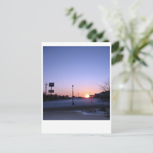 アイオワ朝 ポストカード (スタンド正面)